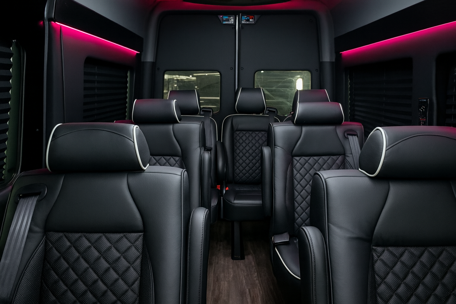 10 Passenger Executive Sprinter Interior