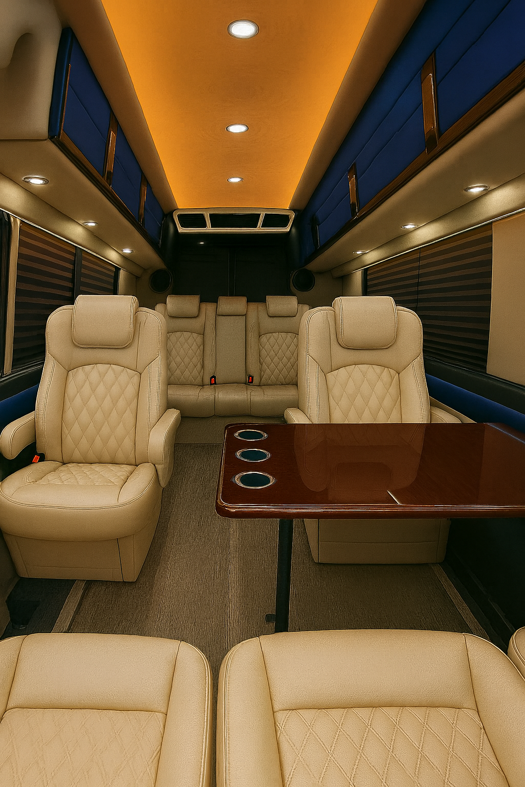 12 Passenger Executive Sprinter Interior