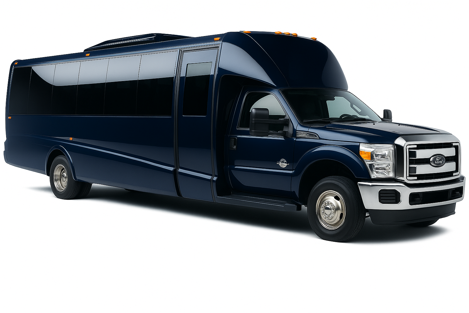 26 Passenger Party Bus exterior